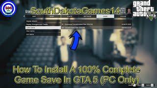 GTA 5 PC 100 Save Game Download + How To Install! BILLIONS OF