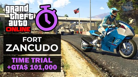 GTA Online Time Trial - Fort Zancudo (Under Par Time) …