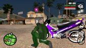 GTA San Andreas 125zr Purple Mod - GTAinside.com