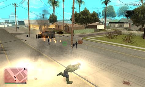 GTA San Andreas Hulk Mod Version 2.1 Mod.