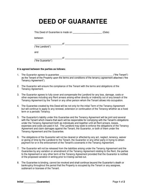 Guarantee not executed as a deed - Gateley PLC - balustradellc