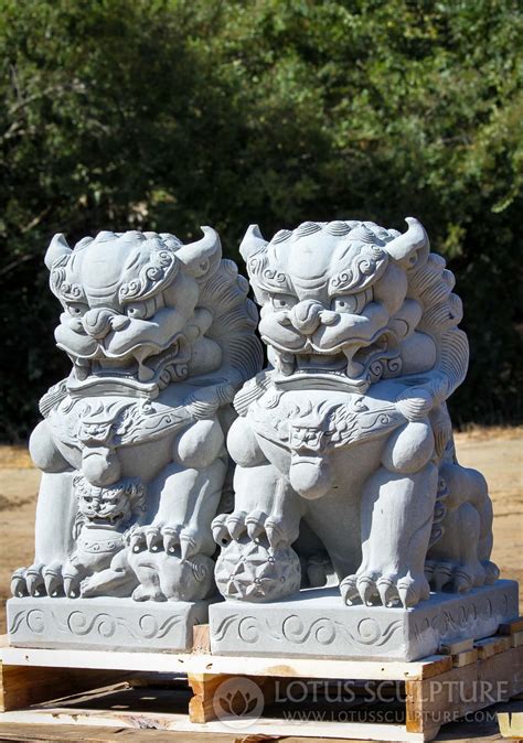 Guardian Lion Statues - Etsy - muktibox.com
