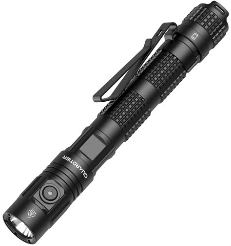 Guardtier ML70 1500 Lumen EDC Flashlight Rechargeable, Pen Style Self ... - balustradellc