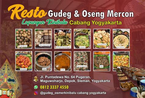 Gudeg Dan Oseng Mercon Lapangan Kinibalu Cabang Samarinda - balustradellc