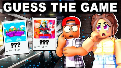 GUESS THE ROBLOX GAME... YouTube
