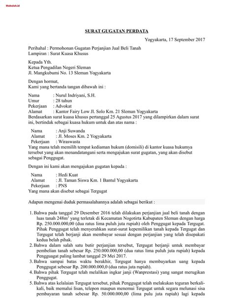 Gugatan Perdata: Pengertian, Prosedur & Contoh di … - balustradellc