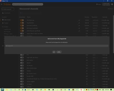 GUI Unresponsive after adding Magnet Link #23966 - GitHub - coolestguyplanet.net