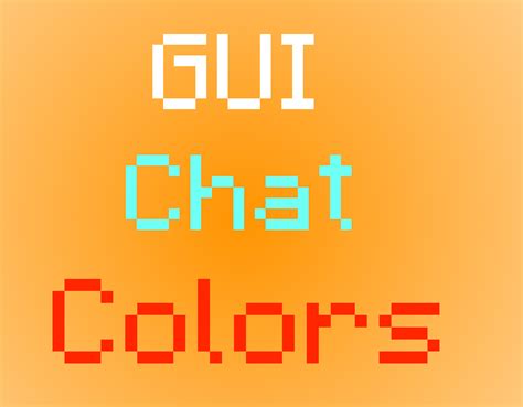 GUIChatColors w/MySQL SpigotMC - High Performance …