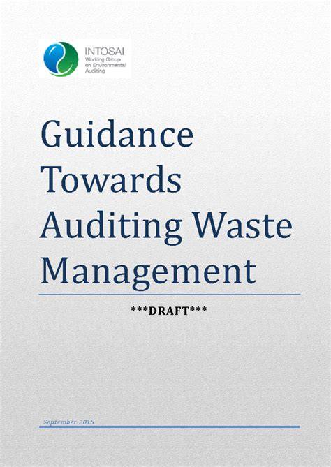 Guidance Towards Auditing Waste Management - Environmental audit - raincitystudios.com
