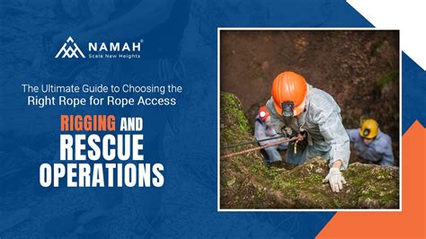 Guide to Choosing the Right Rope for Rescue Operations - balustradellc