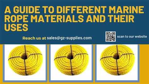 Guide to Rope Materials - Seaco Industries - balustradellc