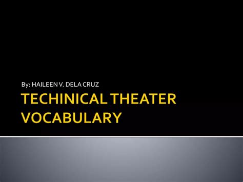 Guide to Technical Theater - Captitles - muktibox.com