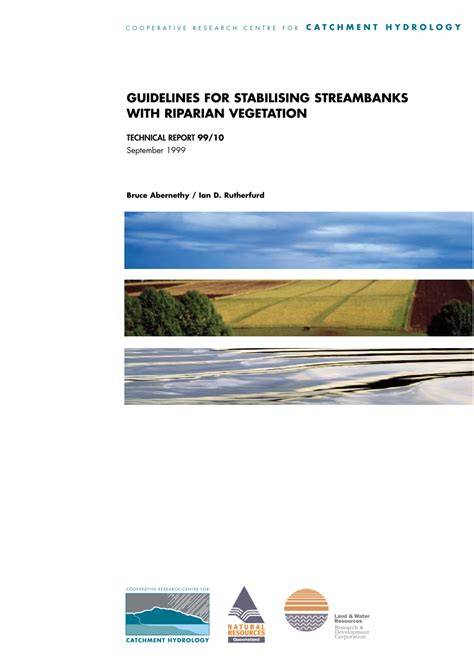 GUIDELINES FOR STABILISING STREAMBANKS WITH RIPARIAN … - raincitystudios.com