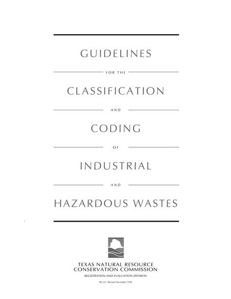 Guidelines for the Classification and Coding of Industrial and ... - raincitystudios.com