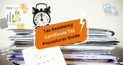 Guidelines in securing a Tax Residency Certificate - balustradellc