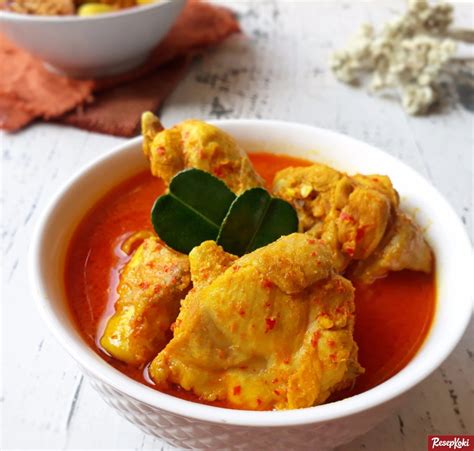 Gulai Ayam Padang Istimewa dan Nikmat - Resep - balustradellc