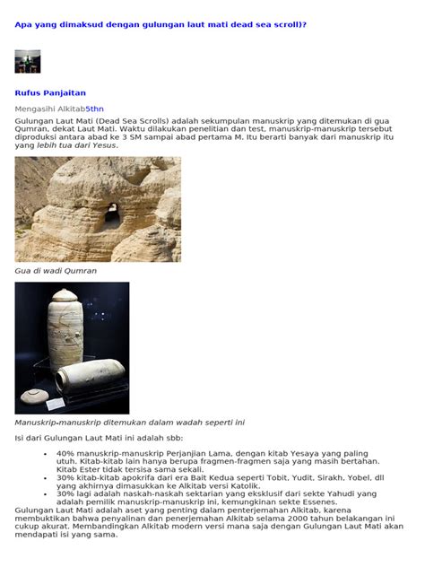 GULUNGAN LAUT MATI - Studi Kamus - Alkitab SABDA - balustradellc