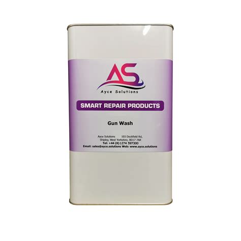 GUN WASH: Solvent Based Cleaner - Ducan Automotive - balustradellc