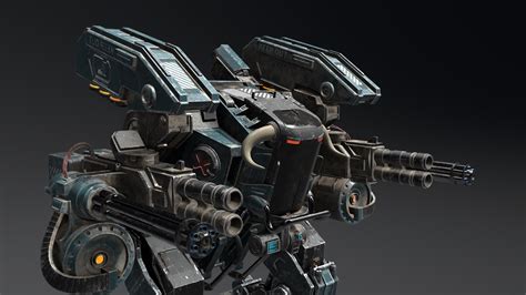 Guns Robots 3D Models download - Free3D - muktibox.com
