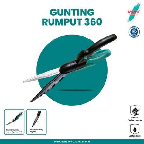 Gunting rumput / pemotong rumput 360 AIWO - raincitystudios.com