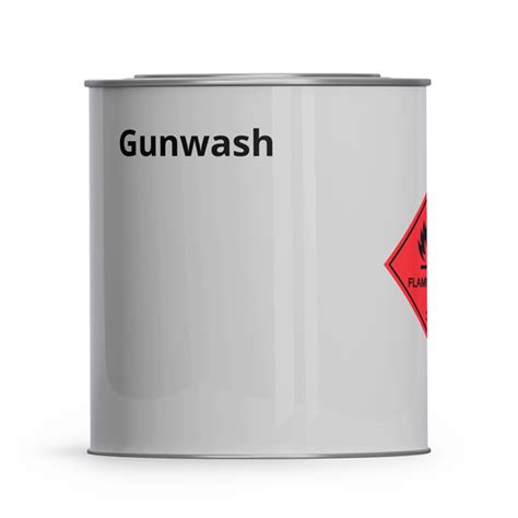 Gunwash an economical solvent for cleaning paint from spray guns in ... - balustradellc