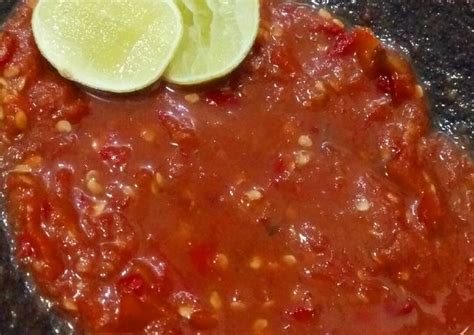Gurih dan segar, ini resep sambal plecing khas Lombok - balustradellc