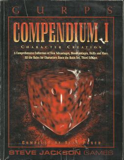 Read Gurps Compendium I Character Creation By Sean Punch