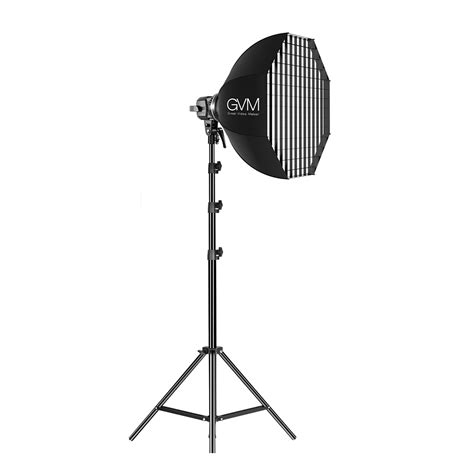 GVM 80W LED Spotlight Daylight Kit with Softbox …