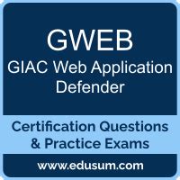 GWEB Exam