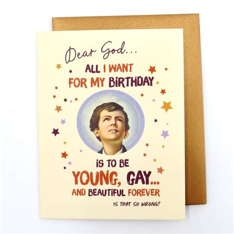 GY12 Dear God Gay Forever Offensive+Delightful Cards