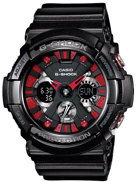 Casio G-Shock GA200SH-2A Reloj negro con purpurina para hombre, Multi  colorido, GA-200SH-2A