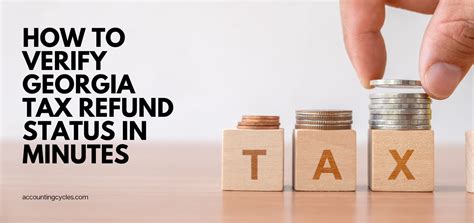 Ga refund. Say no to early refunds. First things first, when it comes to filing your taxes, do not use a tax service that offers you an advanced refund. This type of ... 