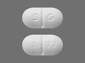 Gabapentin 1 77. WHITE oval Pill with imprint 1 77 ; 1 77 s g capsule for treatment of Bipolar Disorder, Epilepsies, Partial, Phobic Disorders, Neuralgia, Postherpetic with Adverse Reactions & Drug Interactions supplied by ScieGen Pharmaceuticals, Inc. 