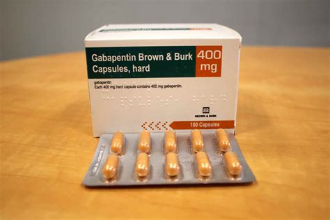 Gabapentin Tablets Brown & Burk