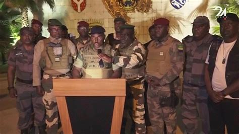Gabon Military officers say they’re seizing power just days after the presidential election