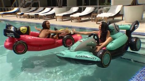 Gabriel Hotel is celebrating Miami Grand Prix, come relax and soak up some sun in unique floats
