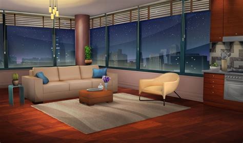 Gacha Life Living Room Background. House Background Anime. Anime