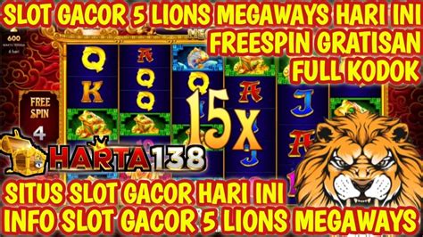 Gacor 5 lion megaways hari ini. Main di bandar qq domino. Demo slot anti.