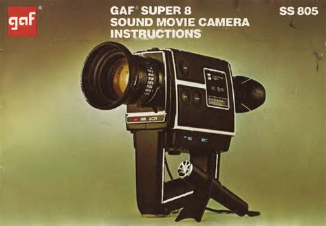 Gaf 805 m super 8 sound movie camera manual. - International accounting third edition doupnik solutions manual.