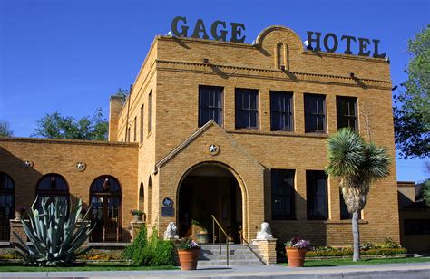 Gage hotel marathon. 102 NW 1st Street—HWY 90 West Marathon, TX . Get Directions. 1 (800) 884-GAGE welcome@gagehotel.com. 12 Gage Reservations ... The Gage Hotel. Subscribe to our ... 