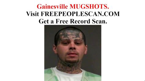 Gainesville mugshots last 3 days.  They include details of all incarceration...