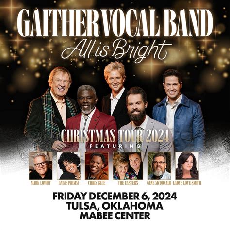 Gaither Vocal Band Tickets, Mabee Center, Aug 19 2024 - Buy Gaither …