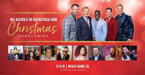 Gaither christmas tour. Once you’re on the Gaither Christmas Homecoming, you can browse upcoming events and select the event you want to attend. When you select your ideal event, you will be shown a list of tickets and an interactive seat map. We recommend using the filters at the top of the page to find the best deals. When you’re happy with your tickets, select ... 