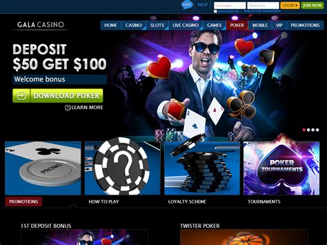 gala casino poker