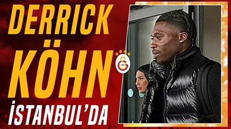 Galatasaray''ın yeni transferi Derrick Köhn İstanbul''a geldi!!