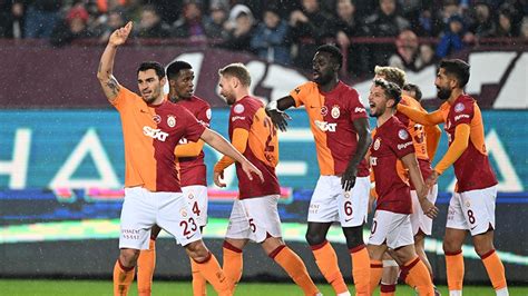 Galatasaray, Trabzon'da ilki yaşadı- Son Dakika Spor Haberleri