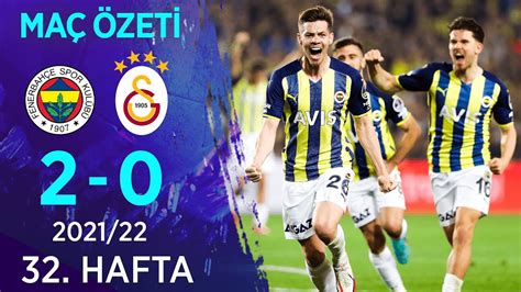 Galatasaray fenerbahçe maç özeti 2021
