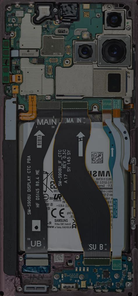 Galaxy S22 Ultra and Vanilla Teardown Wallpapers iFixit News