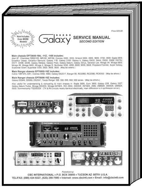 Galaxy dx 949 cb radio repair manual. - Looking back to move forward with guided reading.