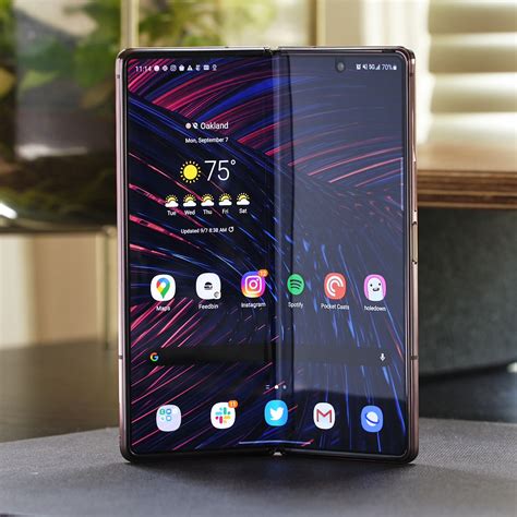 Galaxy fold 2. The Z Fold 2 is a folding phone with a 7.6-inch screen and a 6.2-inch cover display. It has improved durability, cameras, and performance, but it's still expensive and … 